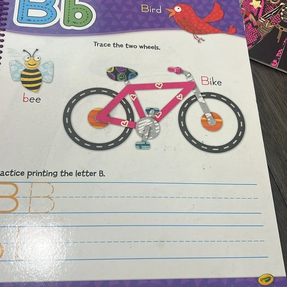 Bundle of children activities and crafts, sticker puzzles, and sticker faces